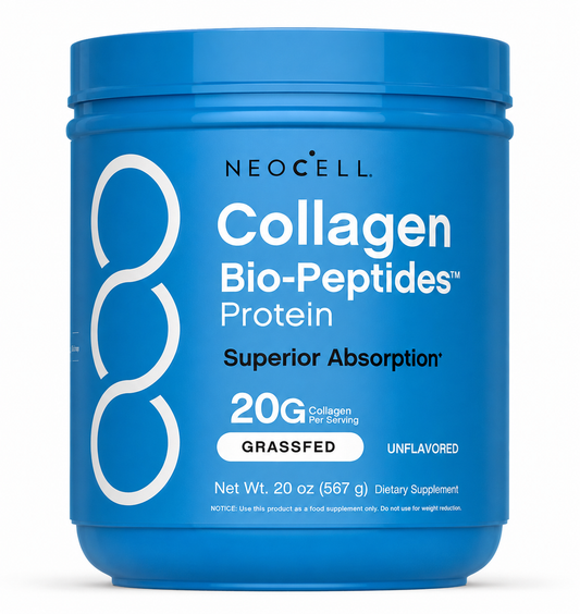 Colágeno Bio-Péptidos Hidrolizado Grass-Fed de Alta Absorción con 20 g de Proteína